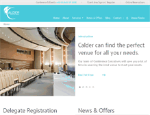 Tablet Screenshot of calderconferences.co.uk